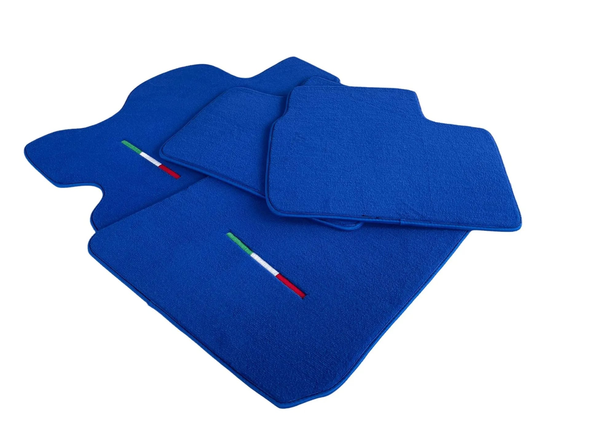 Ferrari FF maßgeschneiderte Fußmatten in Blau, bieten Premium-Qualität und präzisen Sitz für optimalen Schutz.
