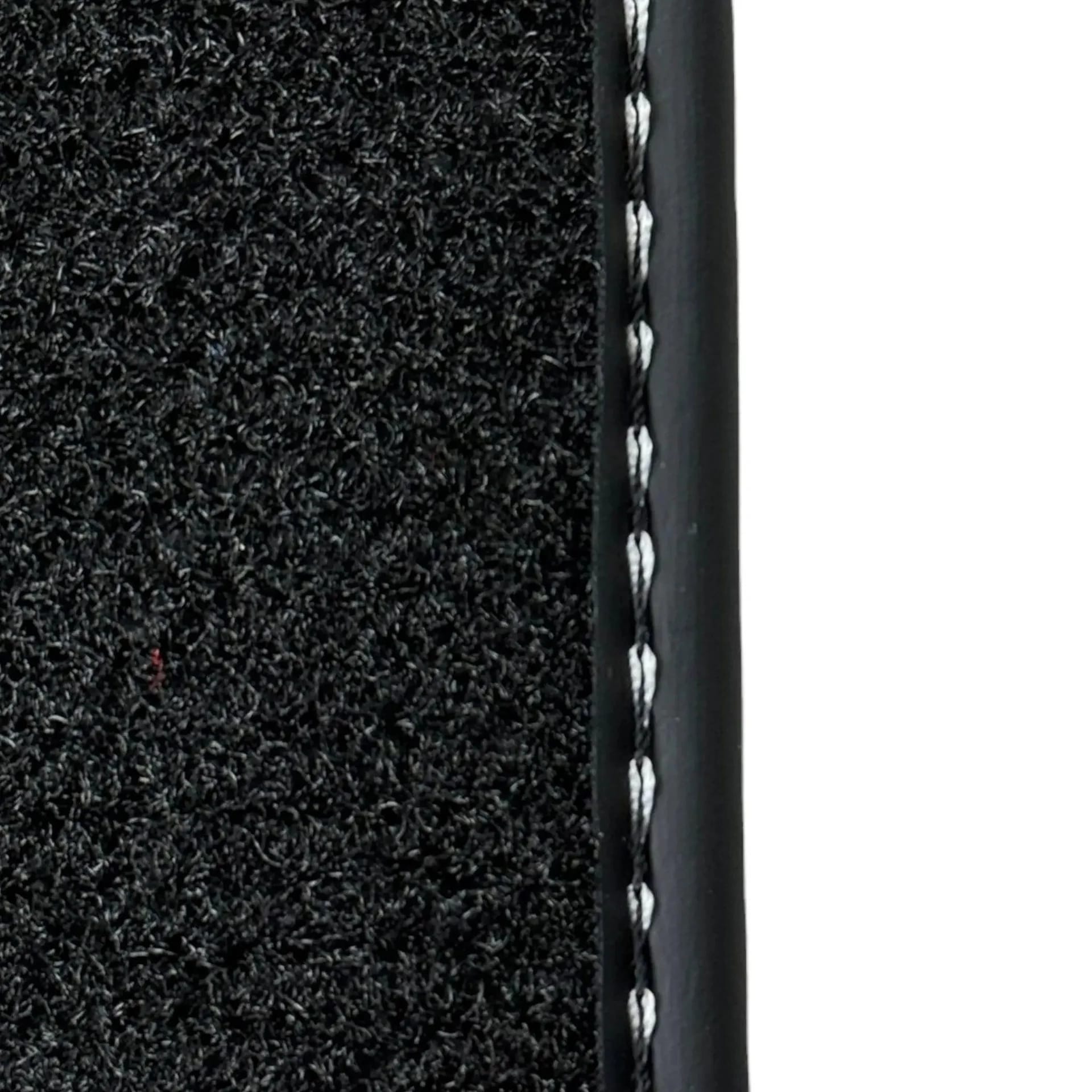 Ferrari Roma custom fit floor mats, premium quality material, precise fitment for enhanced interior protection.