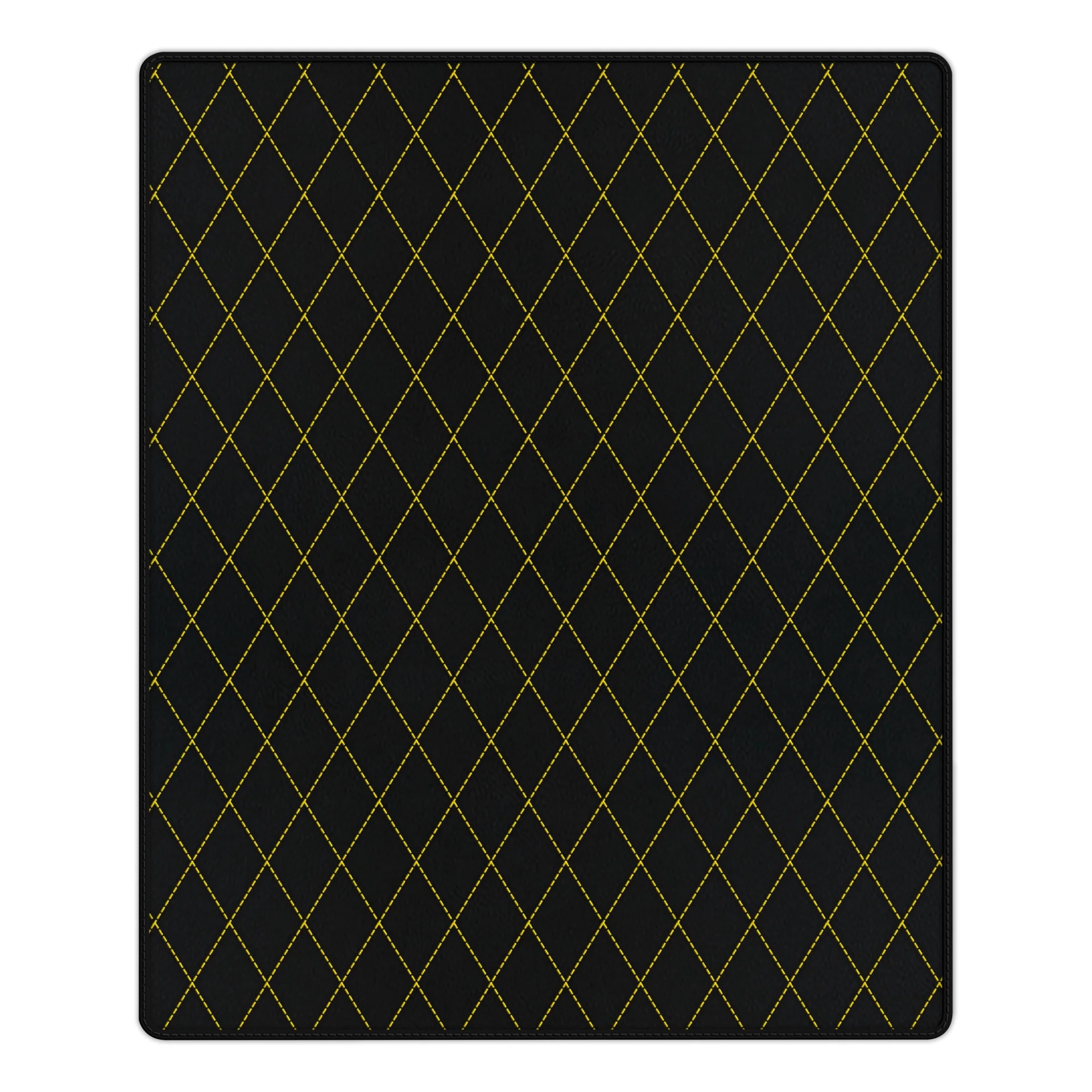 페라리 296 GTB 맞춤형 바닥 매트, 정밀한 핏과 세련된 다이아몬드 패턴 스티치로 프리미엄 품질.