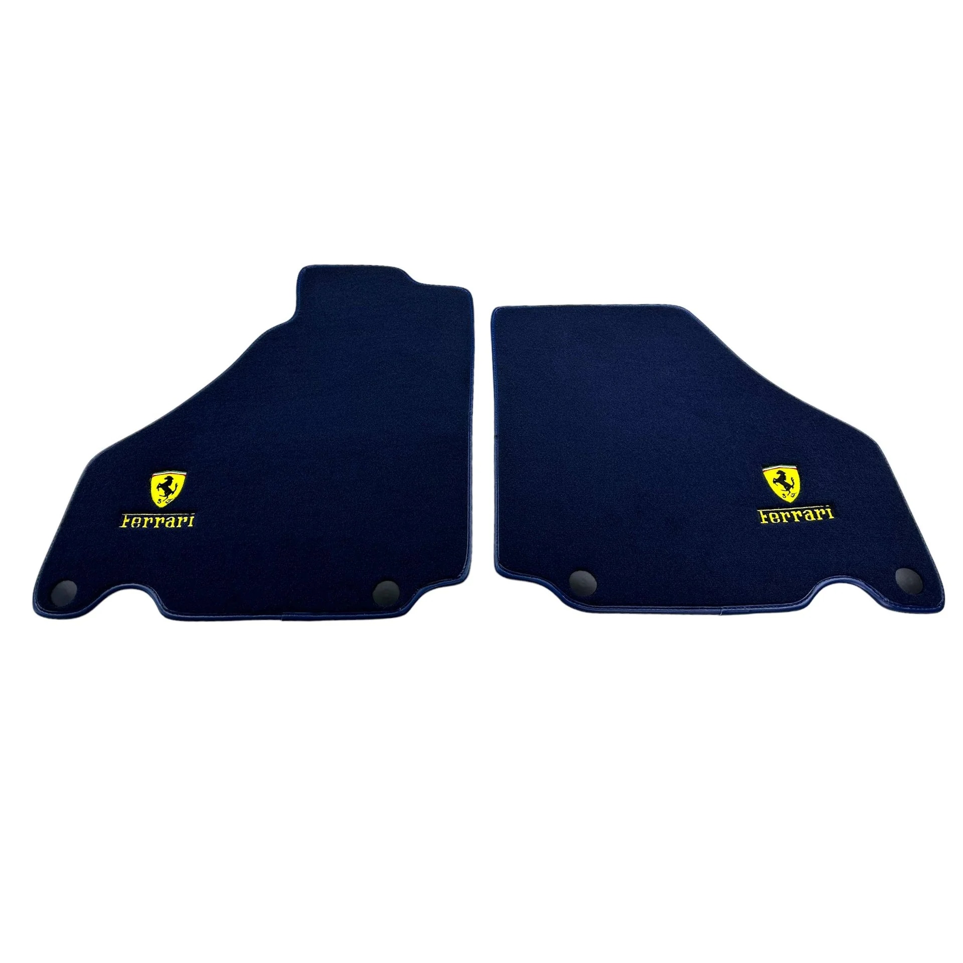 Tapis de sol sur mesure Ferrari 360, qualité premium, ajustement précis, matériau durable, avec logo emblématique.