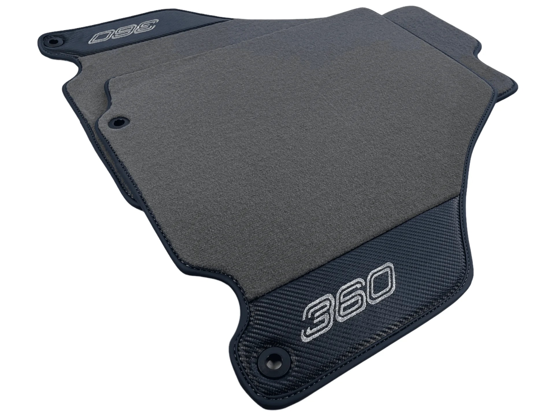Gray floor mats for Ferrari 360 Modena 1999-2005