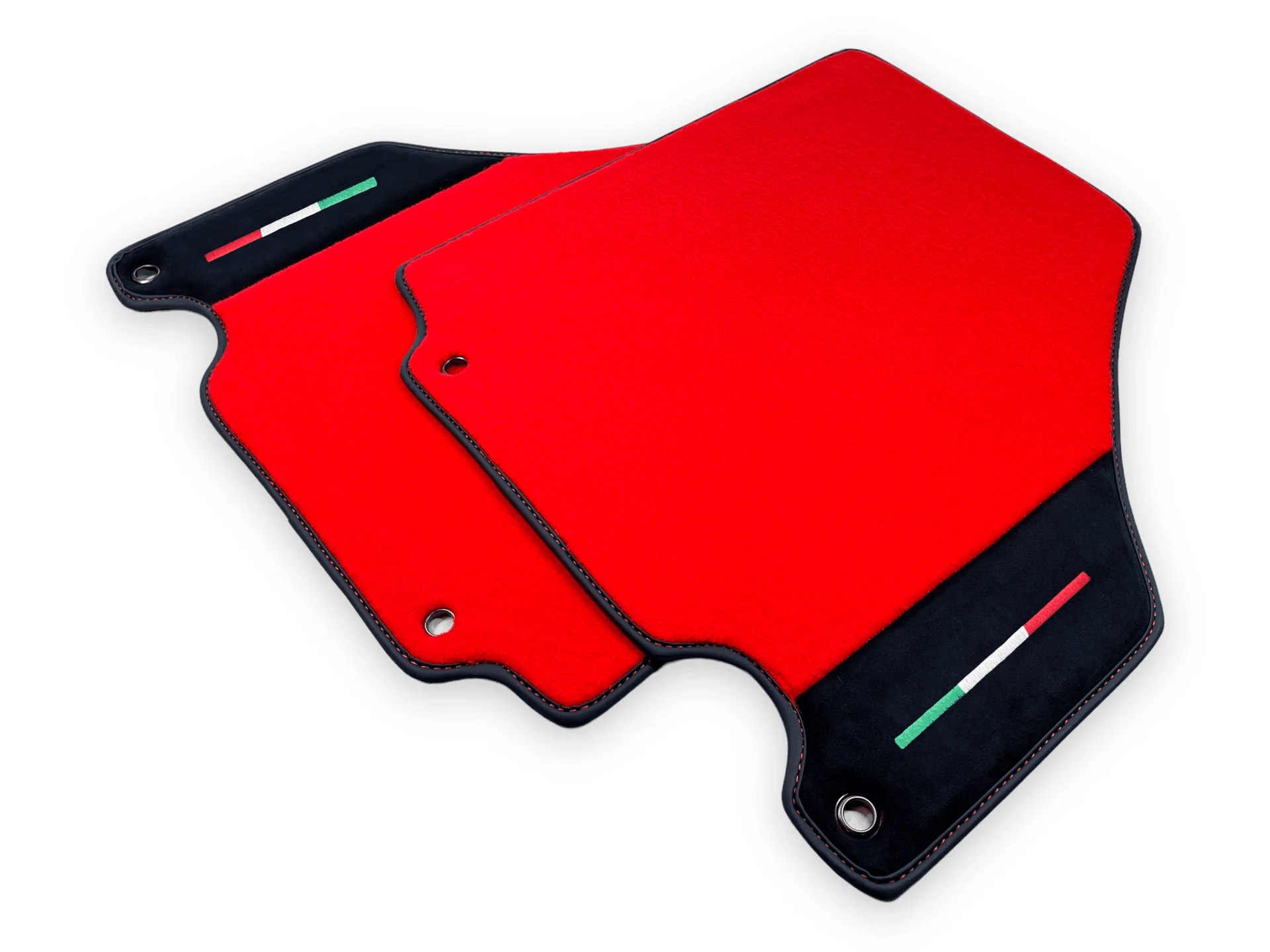 Custom fit Ferrari 360 floor mats made from premium quality material, ensuring precise fitment and style enhancement.