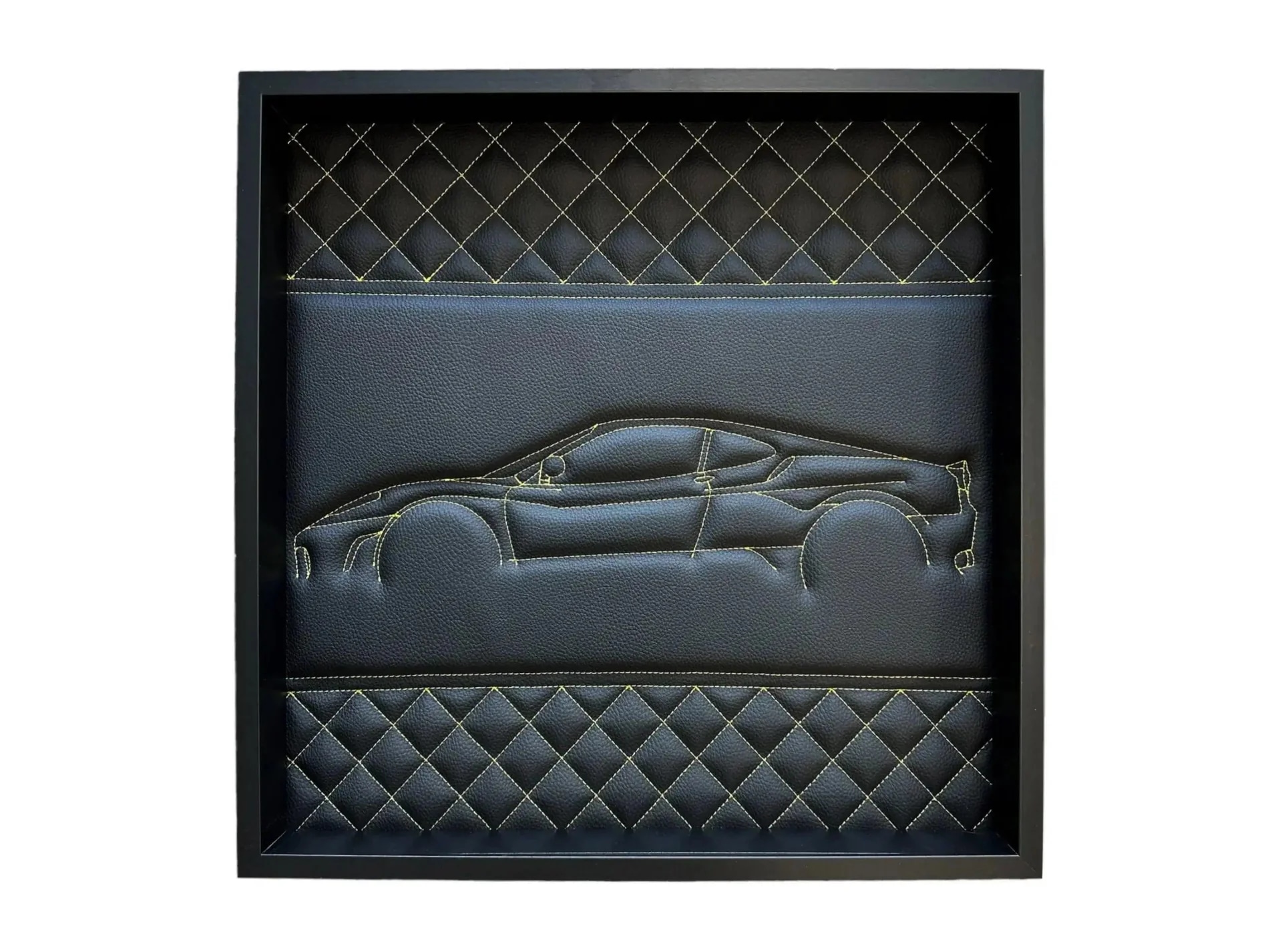 定制適合Ferrari 458的地墊,優質材料,精確貼合,時尚的絎縫設計。