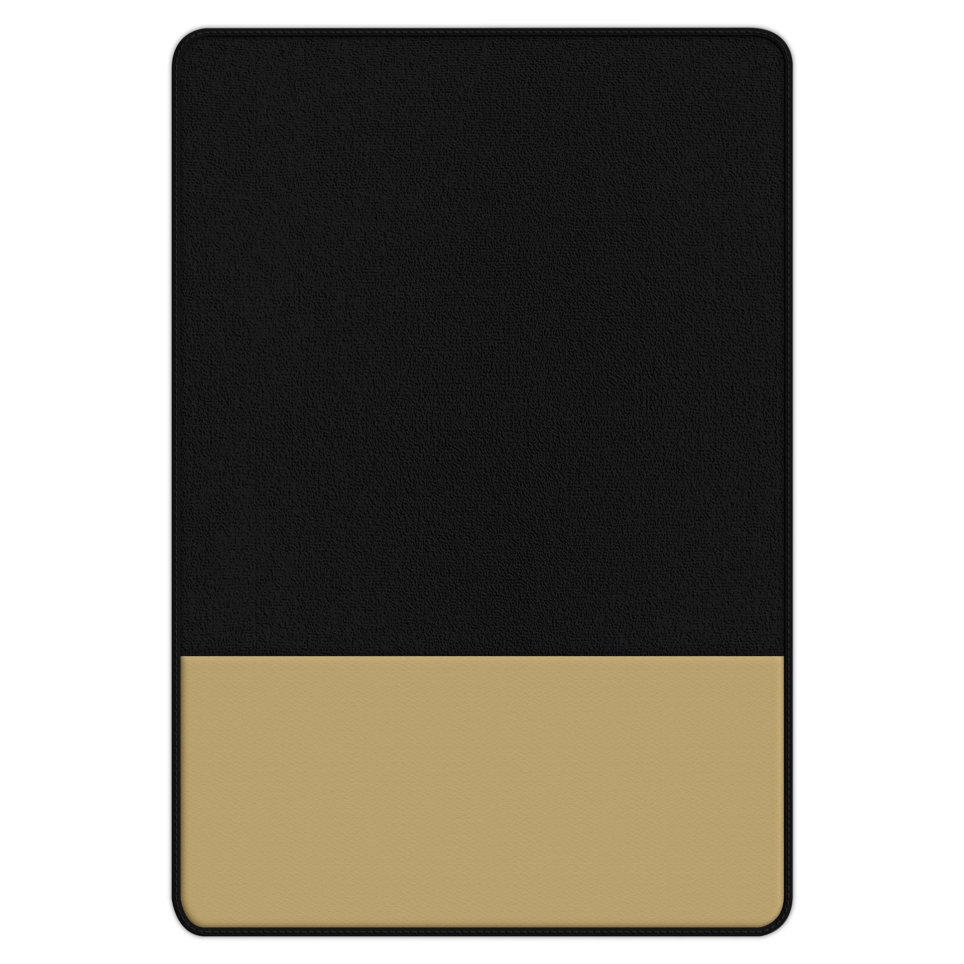 Maßgeschneiderte Ferrari 458 Fußmatte aus hochwertigem Material mit präziser Passform und elegantem Schwarz-Gold-Design.