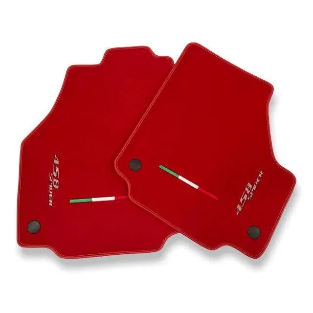 Ferrari 458 floor mats - custom fit, premium quality