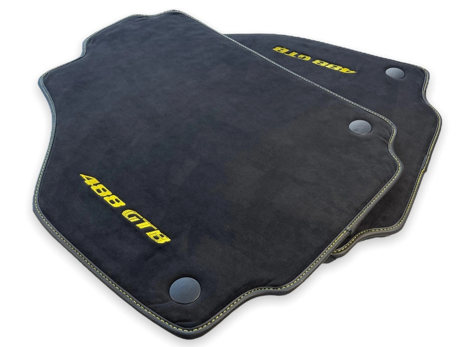 Luxury Alcantara floor mat for Ferrari 488 GTB