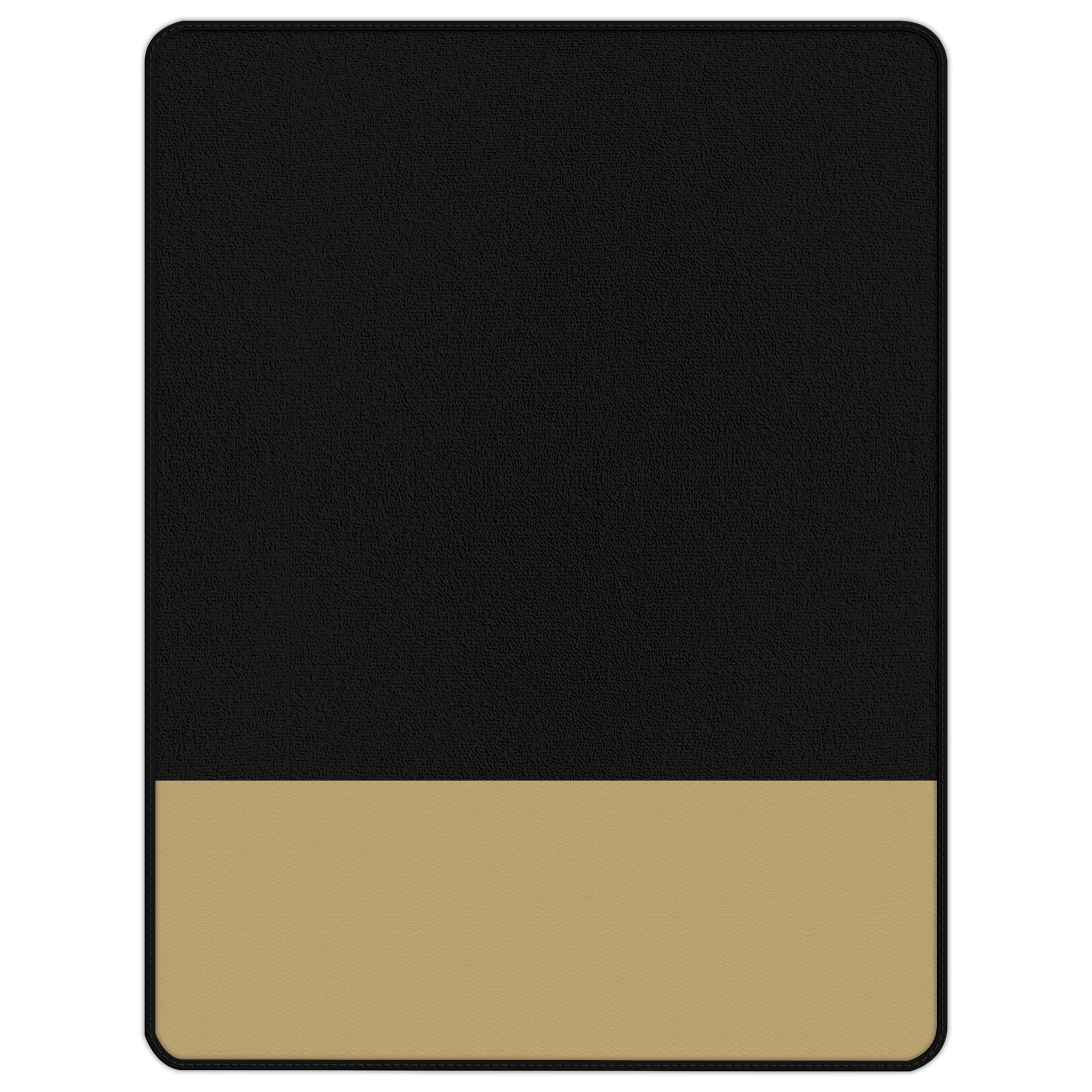 Alfombrilla a medida Ferrari 488, material de alta calidad, ajuste preciso, elegante negro con acentos dorados.