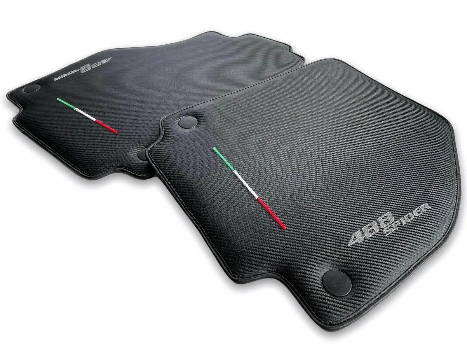 Luxury carbon fiber floor mat for Ferrari 488 Spider