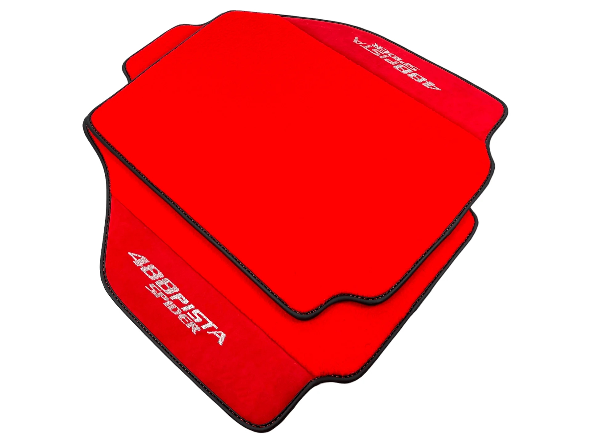 法拉利488專用高級地墊,精確合身,專為豪華性能車輛設計。