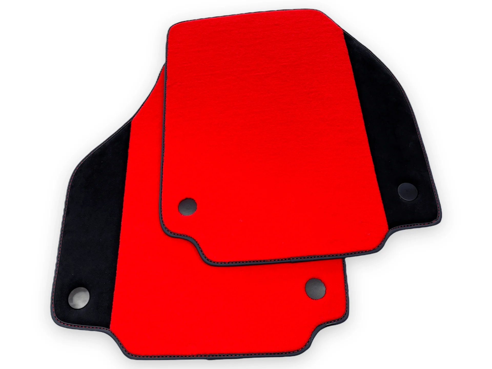 Luxury red floor mats for Ferrari 488 Spider