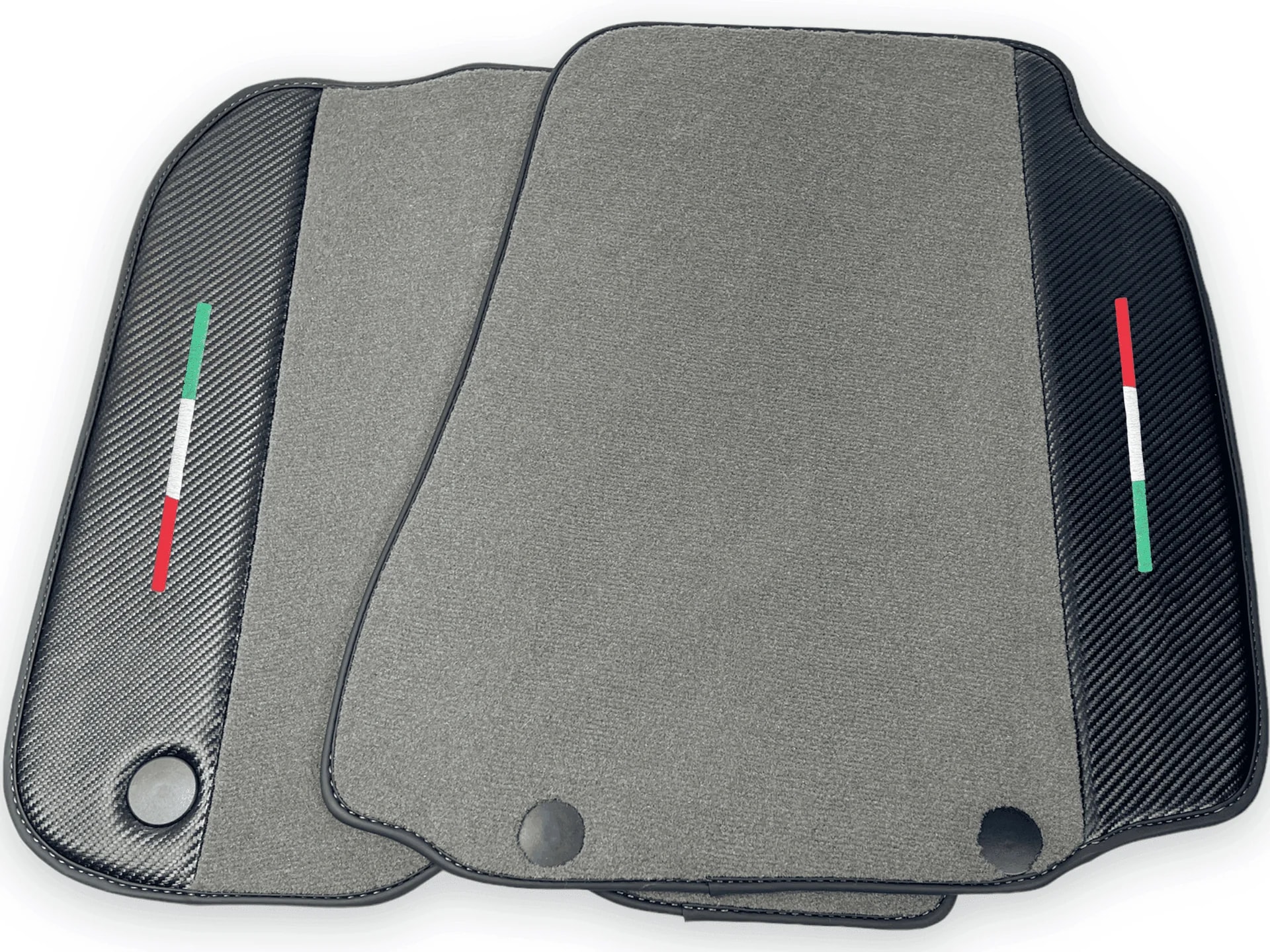 Luxury gray floor mats for Ferrari F12 Berlinetta