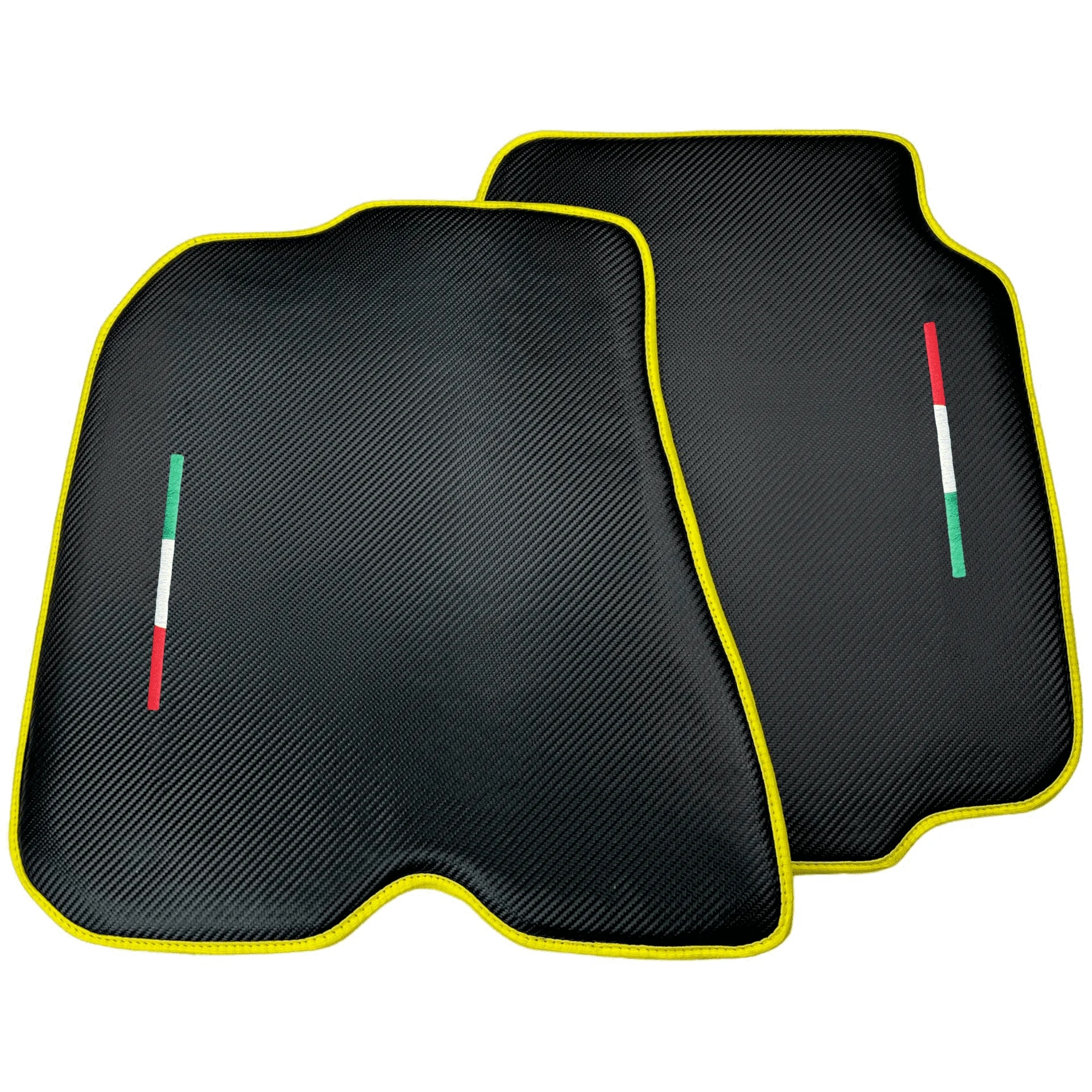 Ferrari F12 Berlinetta floor mats, custom fit, premium quality, precise fitment, featuring stylish carbon fiber design.