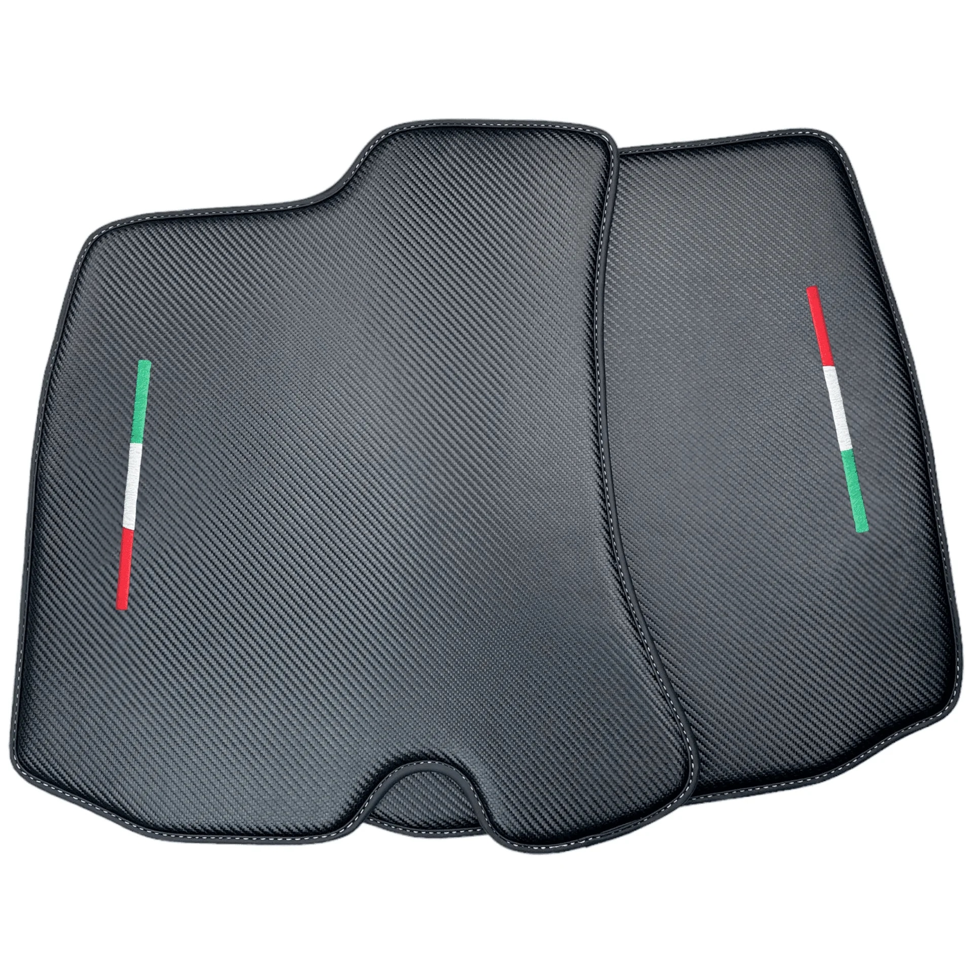 Ferrari Roma custom fit floor mats, premium quality material, precise fitment, ideal for luxury vehicle protection.