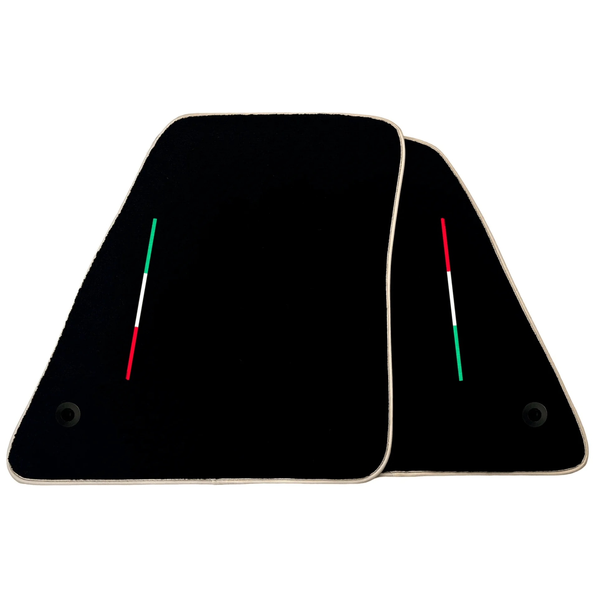 Ferrari SF90 Stradale custom fit floor mats, premium quality material, precise fitment, stylish Italian details.