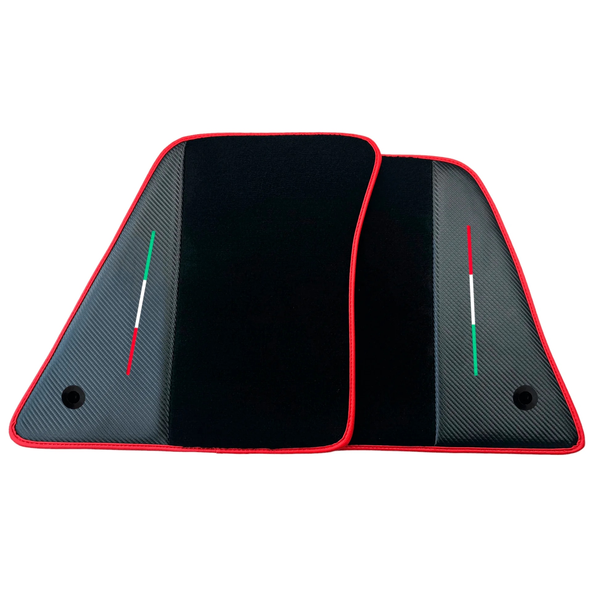 Ferrari SF90 Stradale custom fit floor mats, premium quality with precise fitment, featuring stylish design and durability.