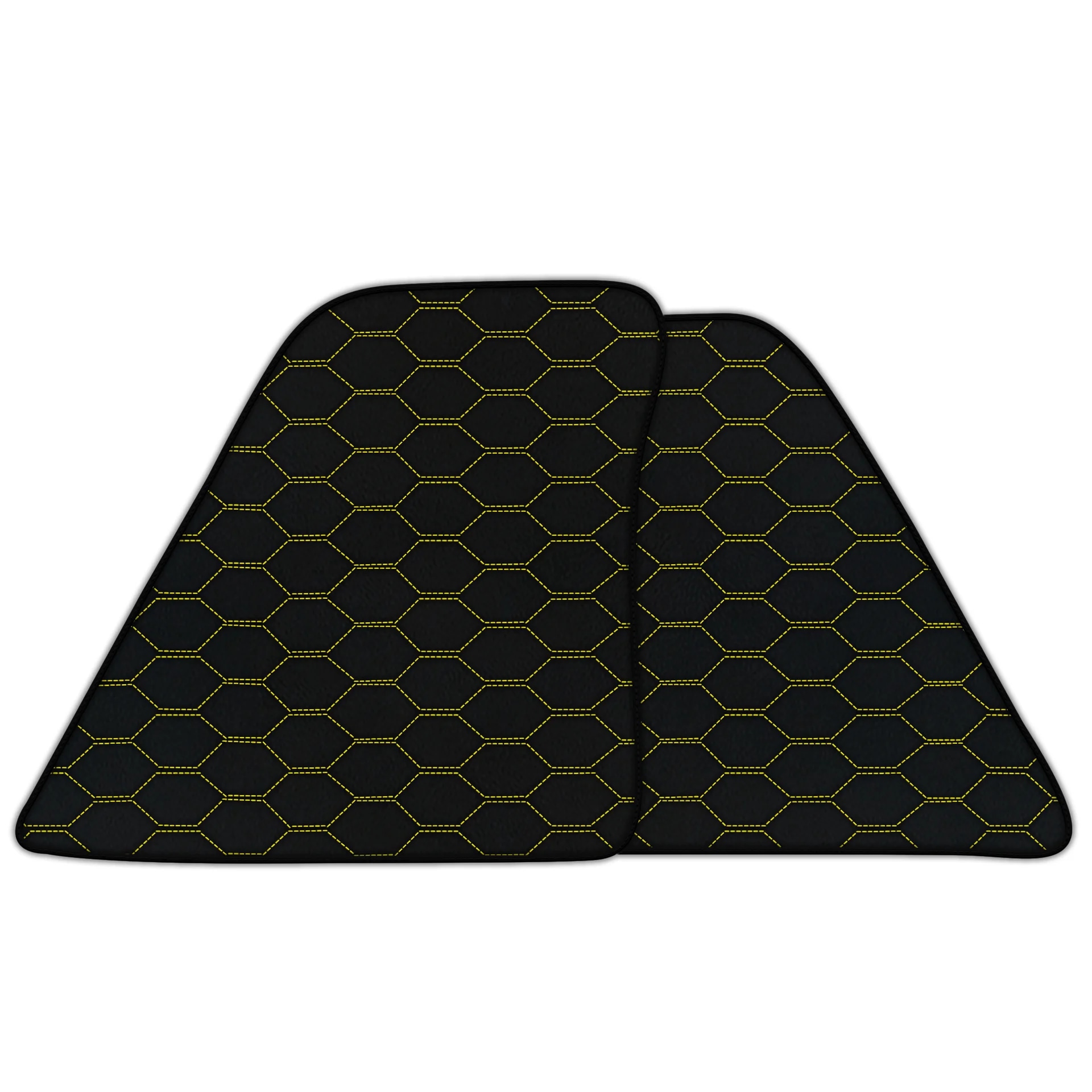 **SEO Alt Text:** Ferrari SF90 Stradale custom fit floor mats, premium quality with hexagonal pattern, precise fitment for lu