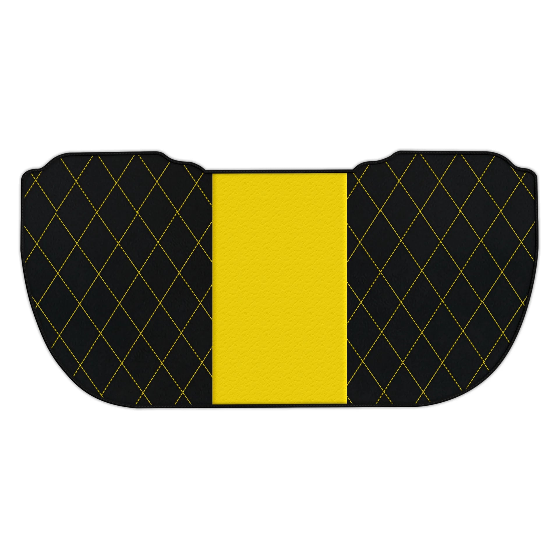 Customizable Leather Trunk Floor Mats with Single Diamond Pattern for SF90 Stradale (2019-2024)